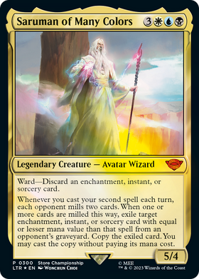 Saruman of Many Colors (GAME-300) - The Lord of the Rings: Tales of Middle-earth Foil