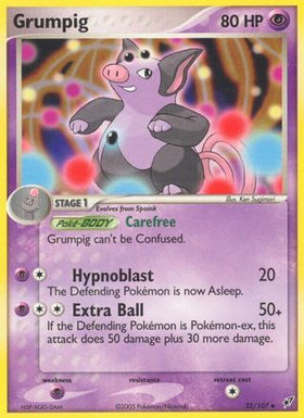 Grumpig (32/107) - Deoxys Reverse Holofoil