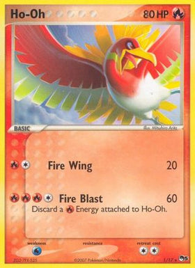 Ho-Oh (1/17) - POP Series 5 Holofoil