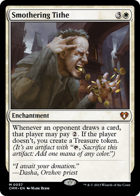 Smothering Tithe (CMM-057) - Commander Masters Foil