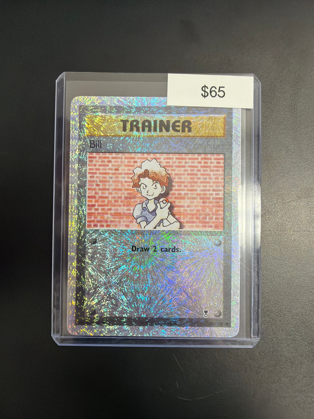 Pokemon Bill Trainer Legendary Collection Rev. Holo 108/110