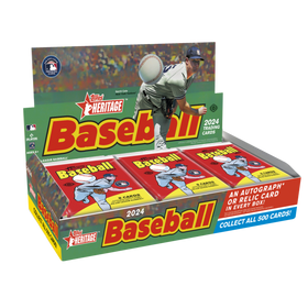 2024 Topps Heritage Baseball Hobby 12 Box Case