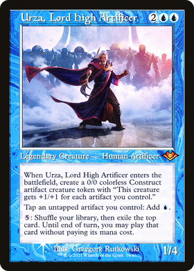 Urza, Lord High Artificer (MH1-011) - Modern Horizons 1 Timeshifts Foil