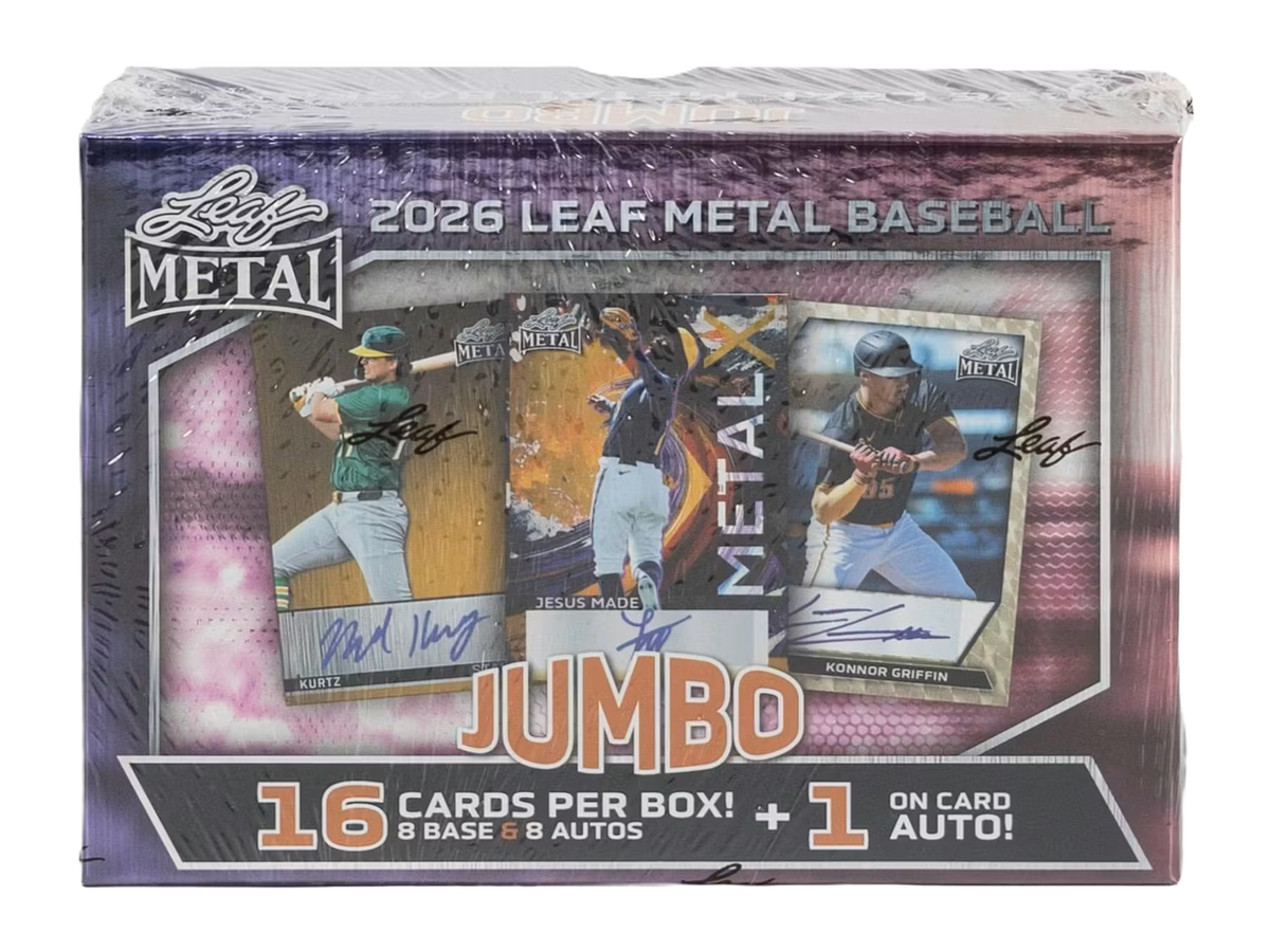 2026 Leaf Metal Baseball Jumbo Box
