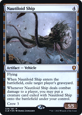 Nautiloid Ship (PRE-328S) - Battle for Baldur's Gate Promos Foil