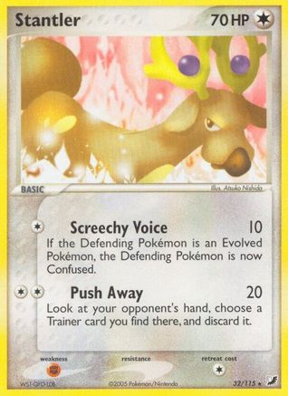 Stantler (32/115) - Unseen Forces Reverse Holofoil