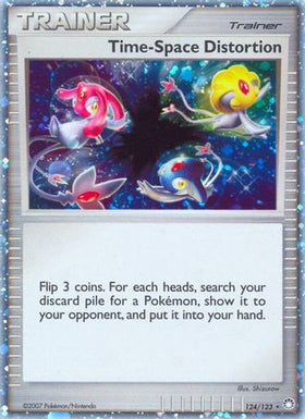 Time-Space Distortion (124/123) - Mysterious Treasures Holofoil