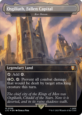 Kor Haven (LTC-398) - Tales of Middle-earth Commander / Osgiliath, Fallen Capital (Borderless) Foil