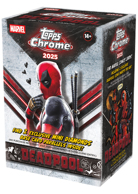 2025 Topps Chrome Marvel Deadpool Blaster Box