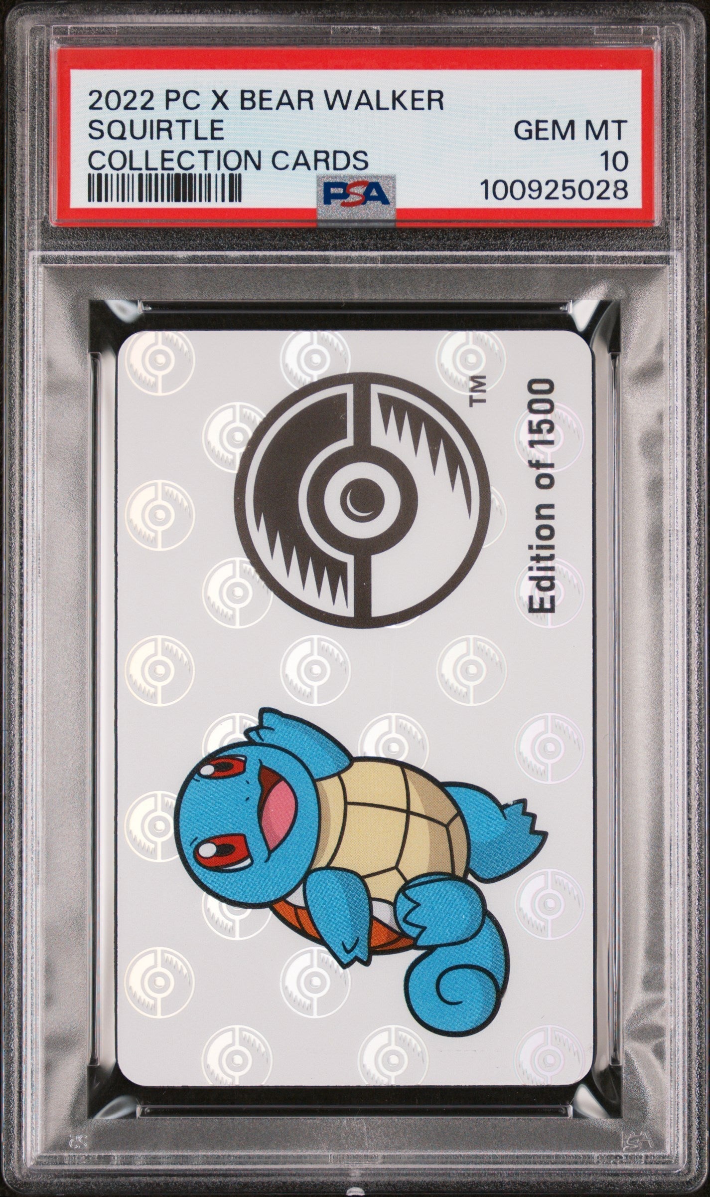 PSA 10 SQUIRTLE  CARDS