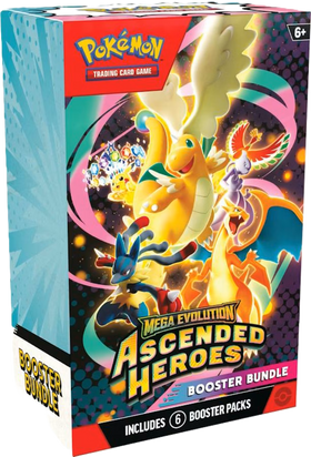 Pokemon Mega Evolution Ascended Heroes Booster Bundle