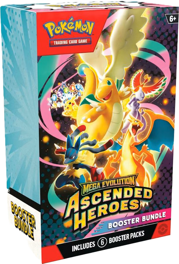 Pokemon Mega Evolution Ascended Heroes Booster Bundle