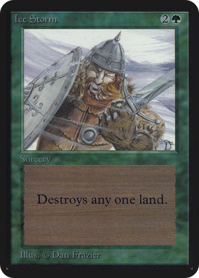 Ice Storm (LEA-201) - Limited Edition Alpha