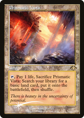 Prismatic Vista (MH1-040) - Modern Horizons 1 Timeshifts Foil