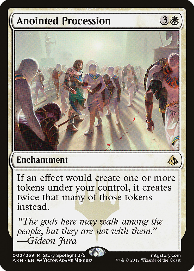 Anointed Procession (AKH-002) - Amonkhet Foil