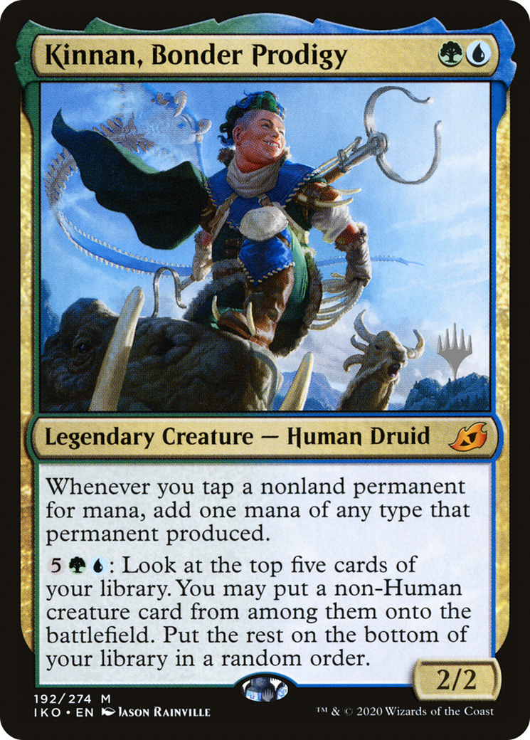 Kinnan, Bonder Prodigy (PPIKO-192P) - Ikoria: Lair of Behemoths Promos