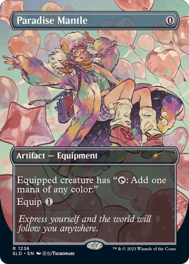 Paradise Mantle (SLD-1236) - Secret Lair Drop (Borderless)
