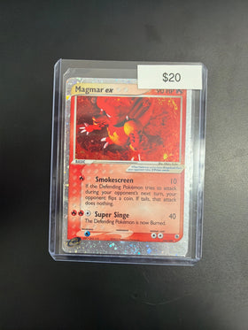 Pokemon Magmar Ex 100/109