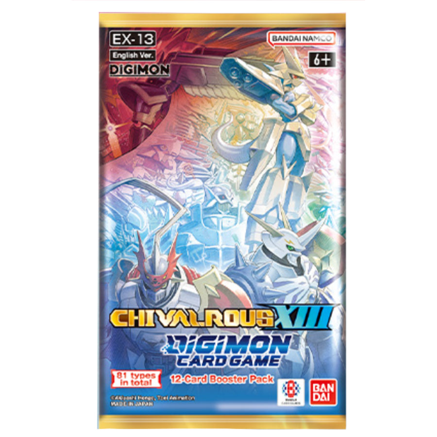 Digimon TCG: Extra Booster: Chivalrous XIII [EX13] - Booster Pack (Preorder)