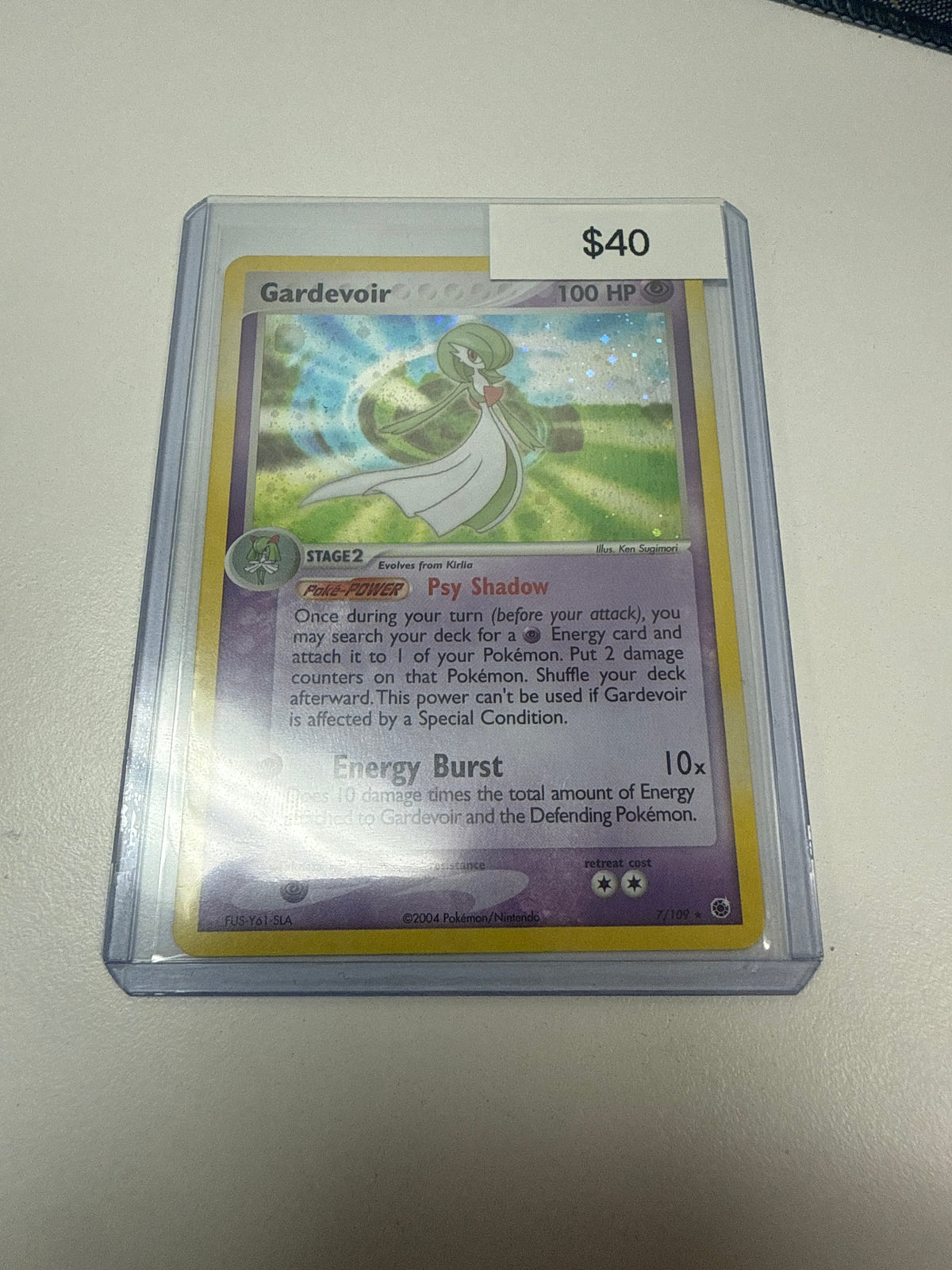 Pokemon Gardevoir Holo #7/109