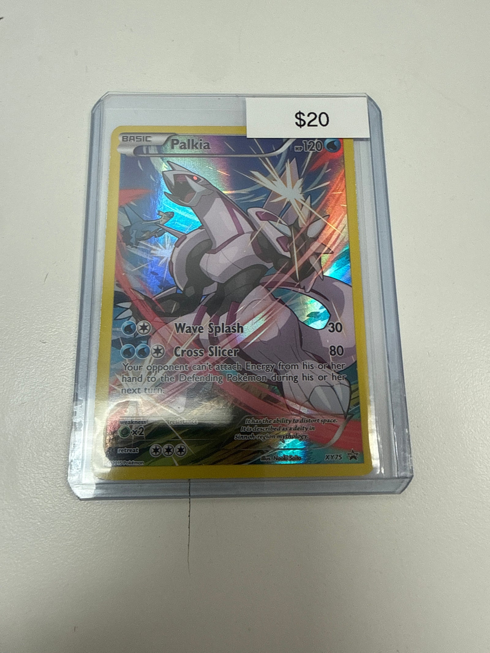 See Pokemon Palkia XY75 Promo