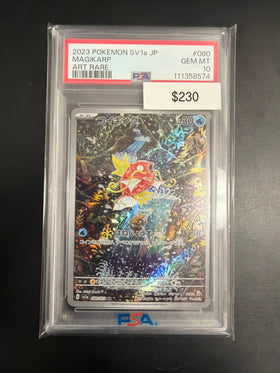 Pokemon Magikarp Japanese 080/073 PSA 10