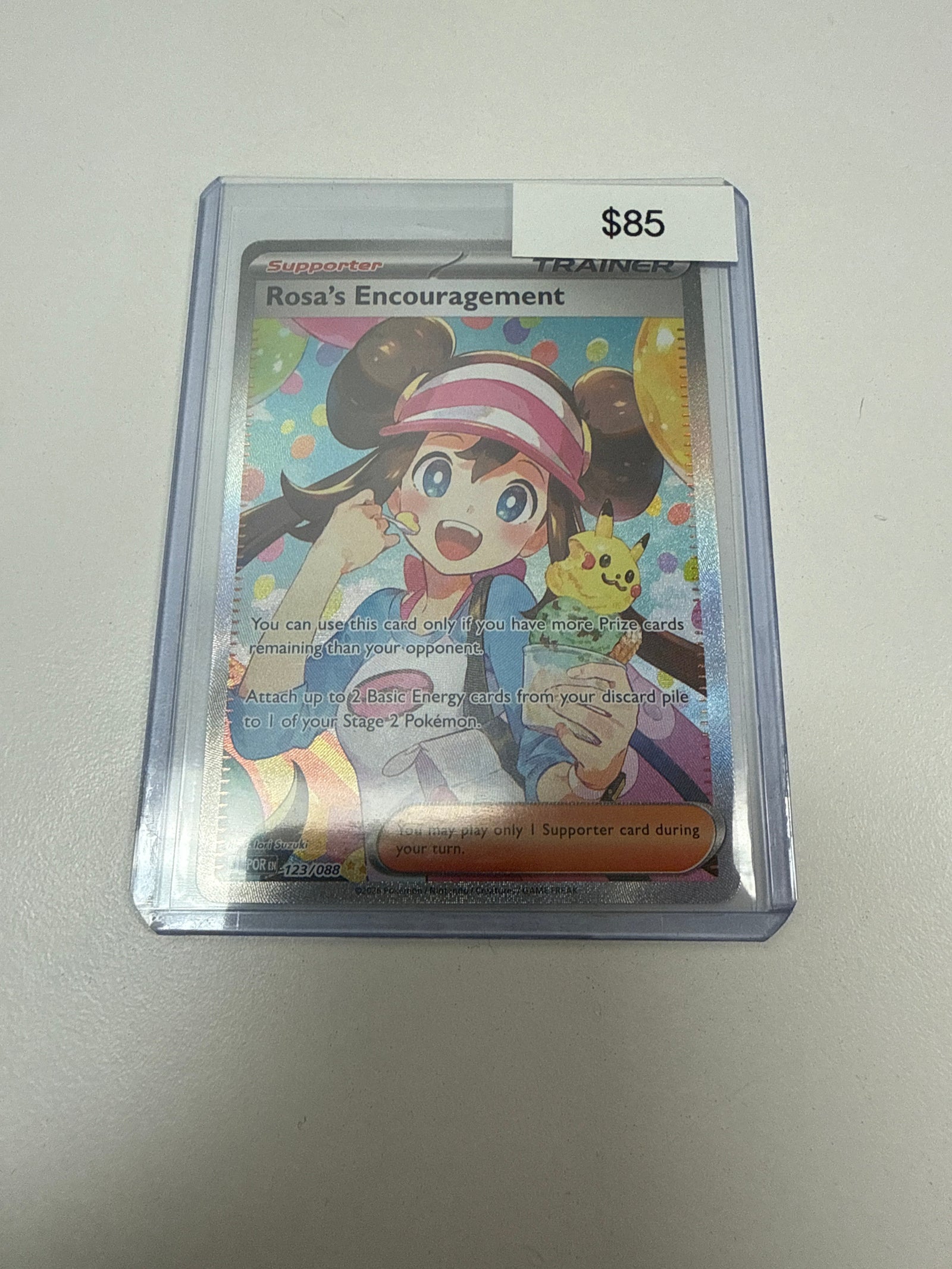 Pokemon Rosa’s Encouragement 123/088