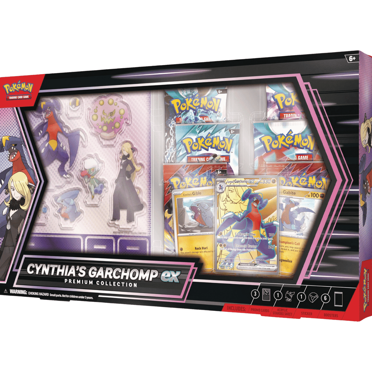 Pokemon Cynthia's Garchomp Ex Premium Collection