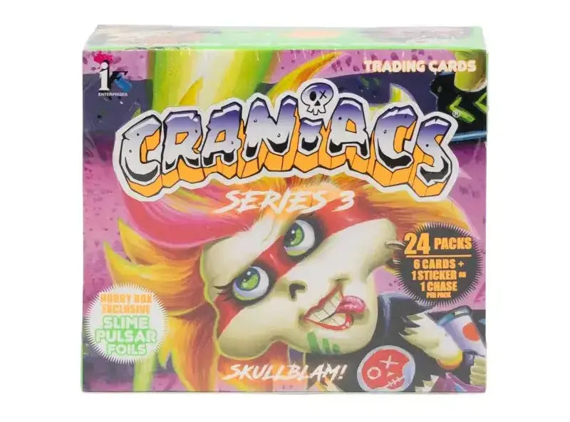 Craniacs Trading Cards Series 3 Skullblam! Hobby Box