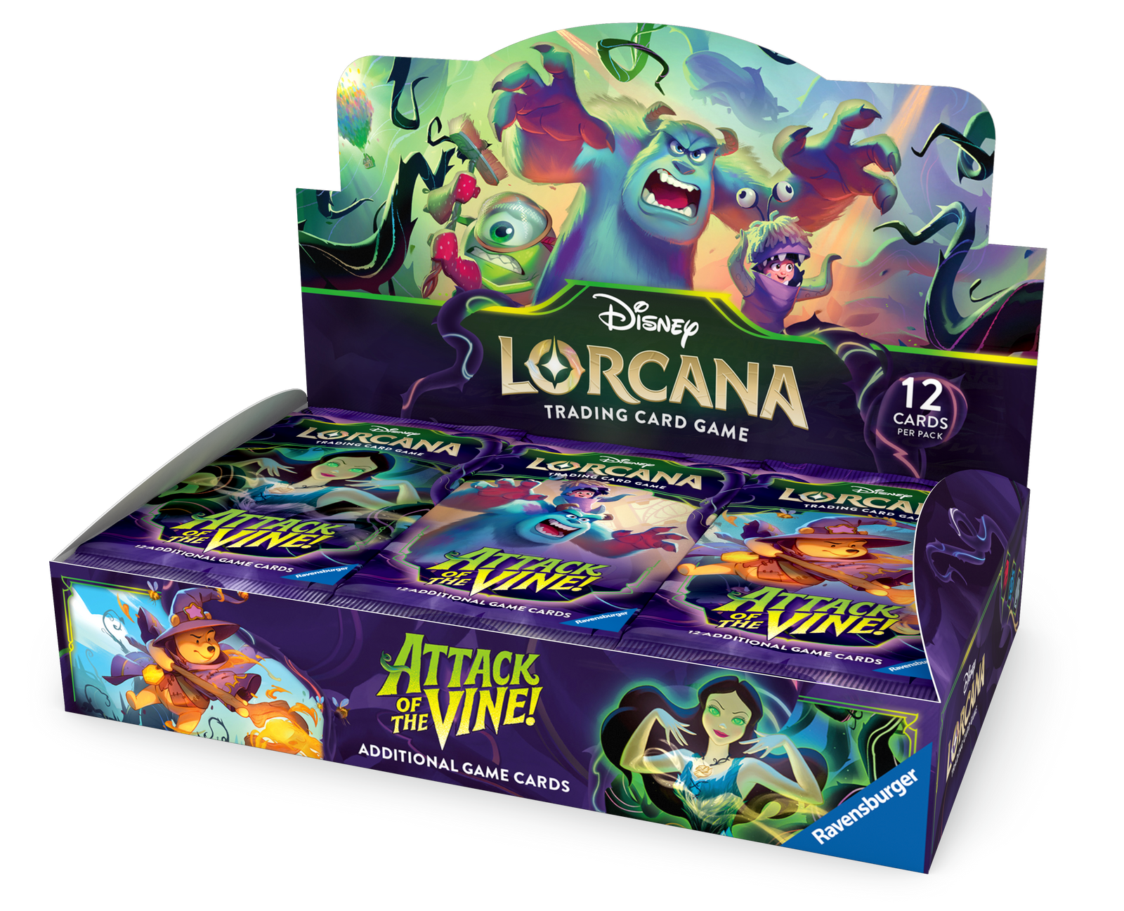 Disney Lorcana: Attack of the Vine!: Booster Box (Presale - Expected release date: July 24th, 2026)