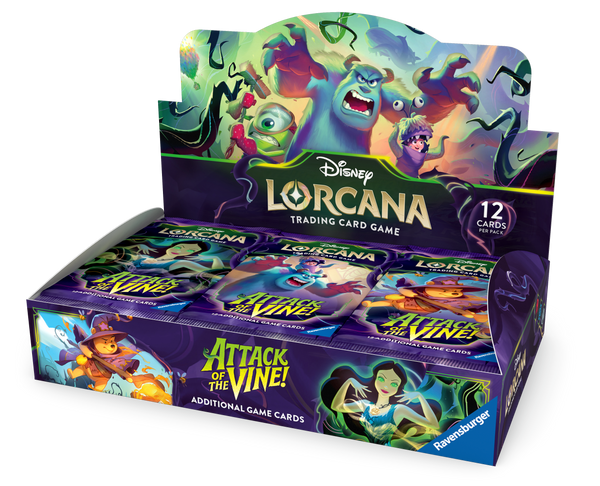 Disney Lorcana: Attack of the Vine!: Booster Box (Presale - Expected release date: July 24th, 2026)