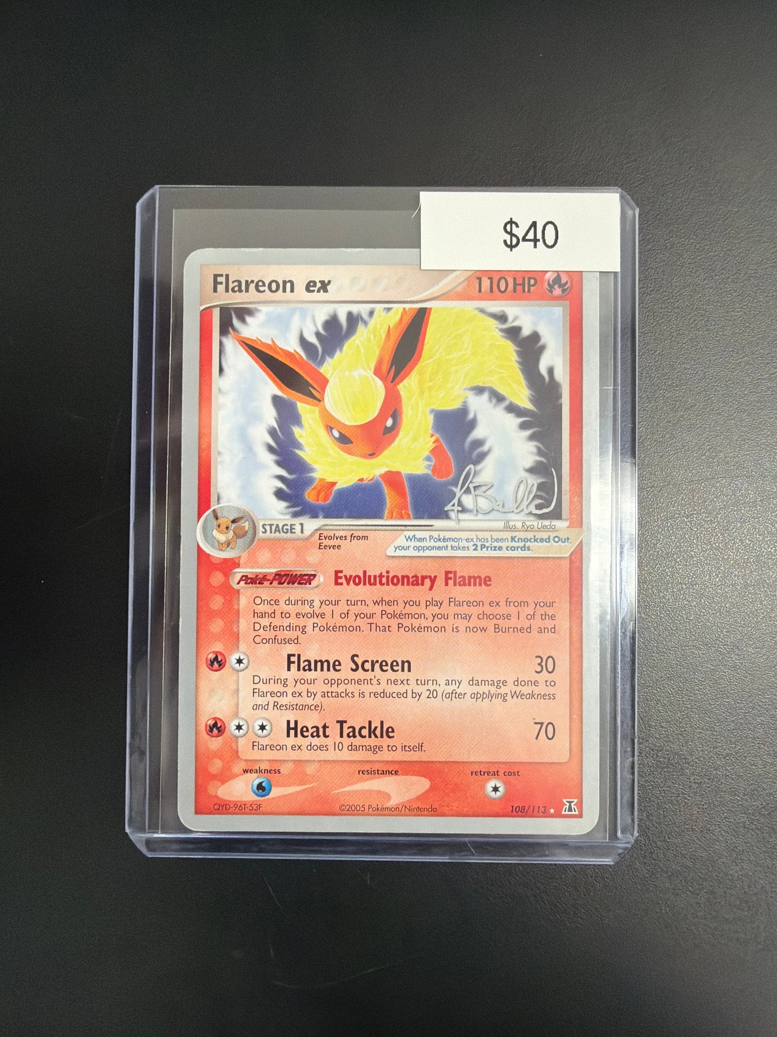 Pokemon Flareon EX World Championship 2006 #108/113
