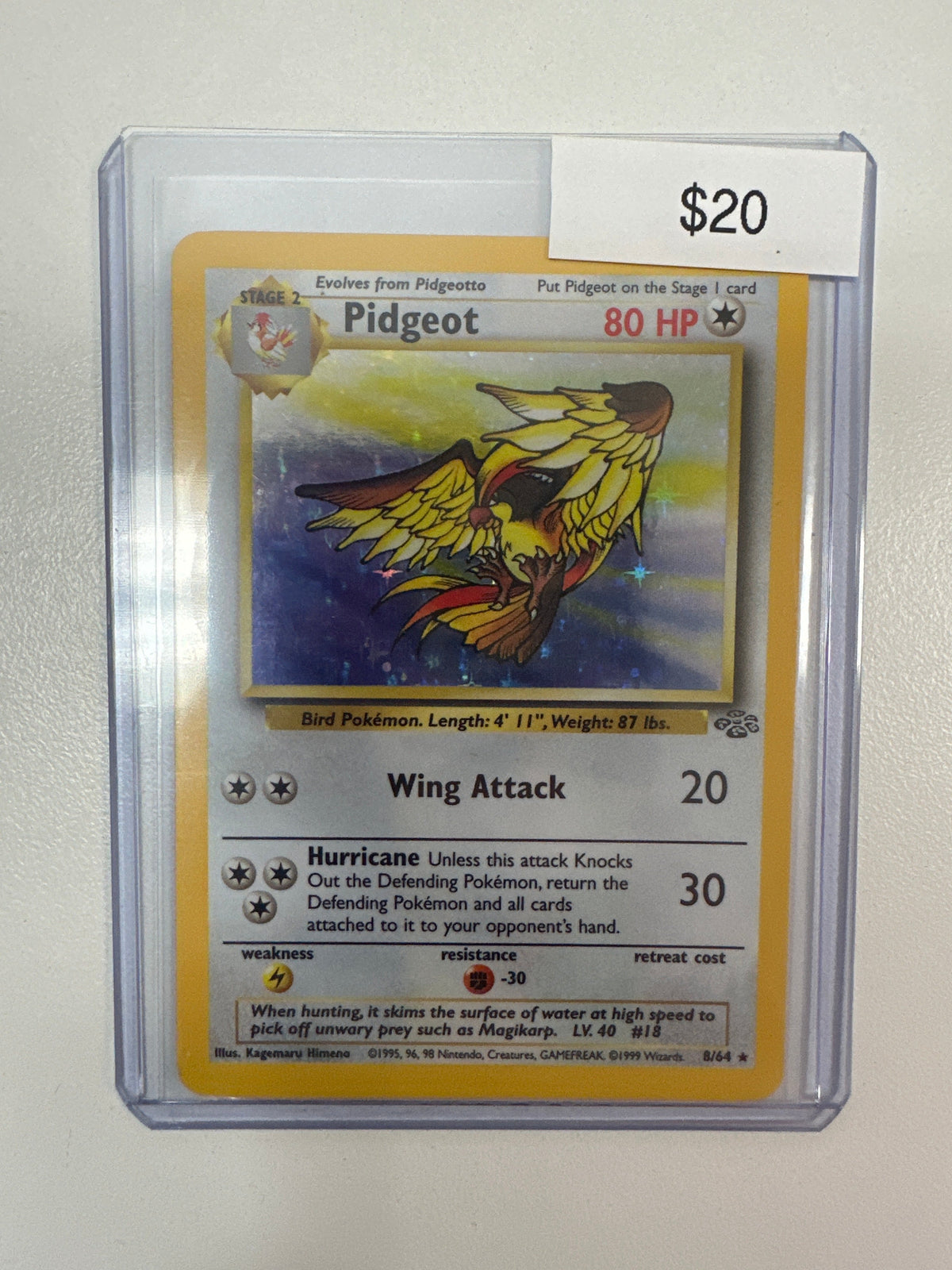 Pokemon Pidgeot 8/64