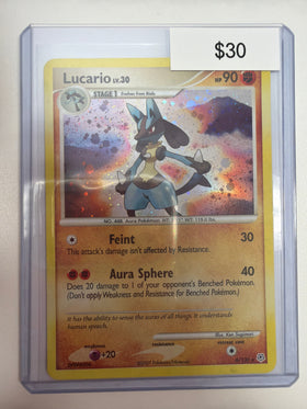 Pokemon Lucario 6/130