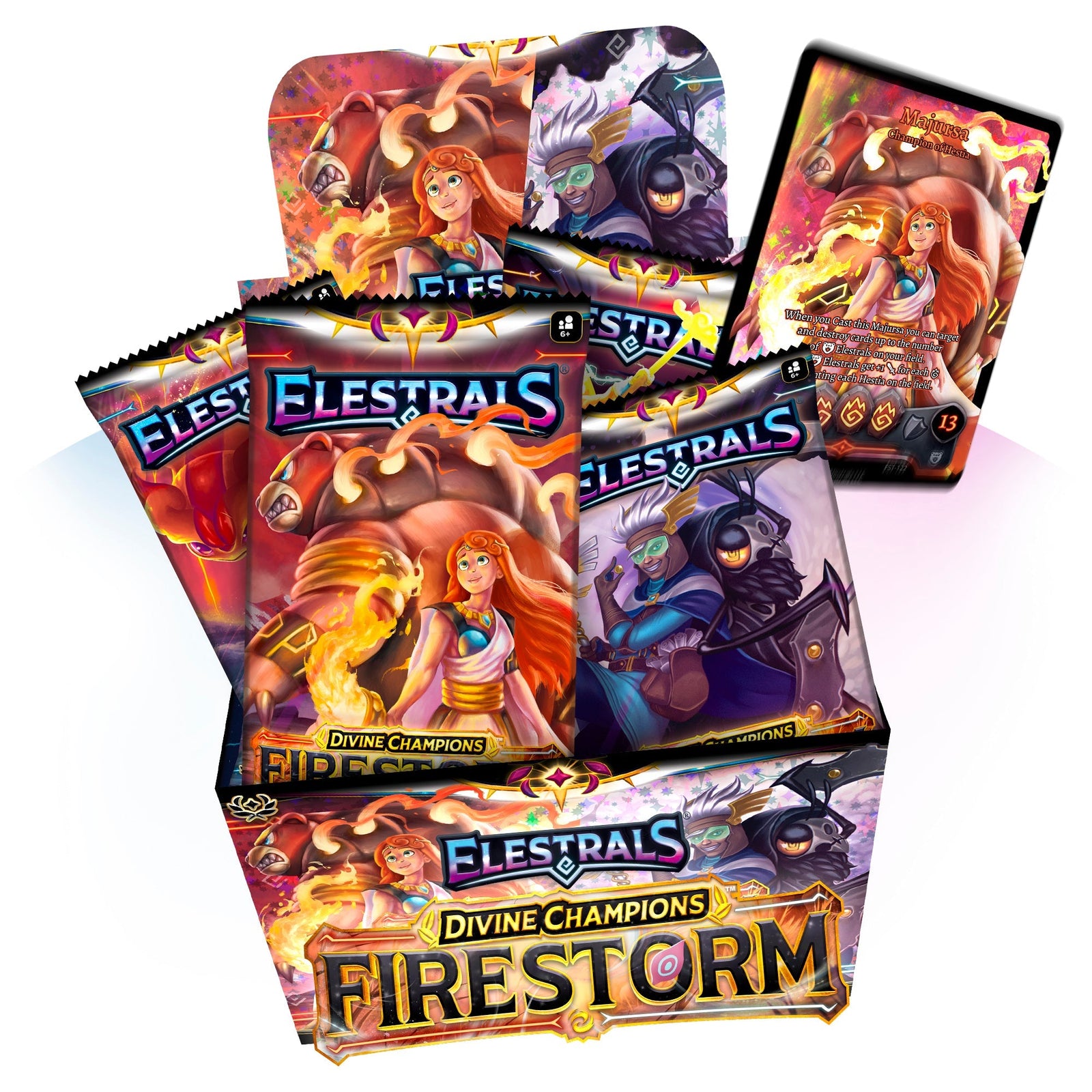 Elestrals TCG: Firestorm Booster Box (Divine Champions)