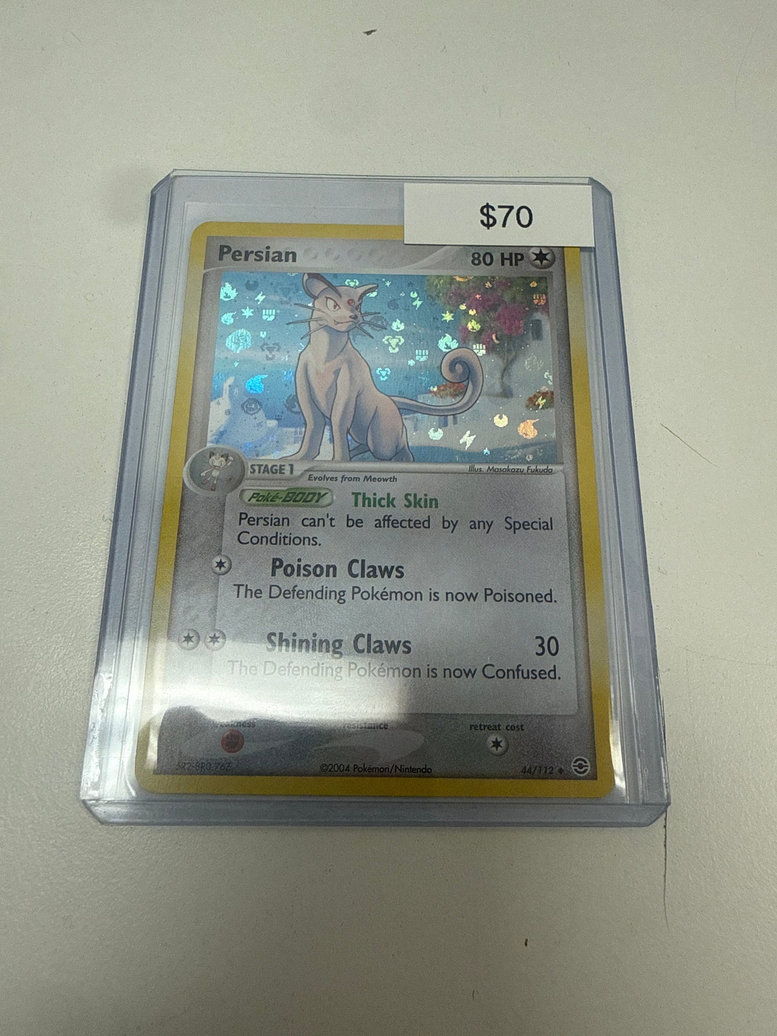 Pokemon Persian Holo #44/112