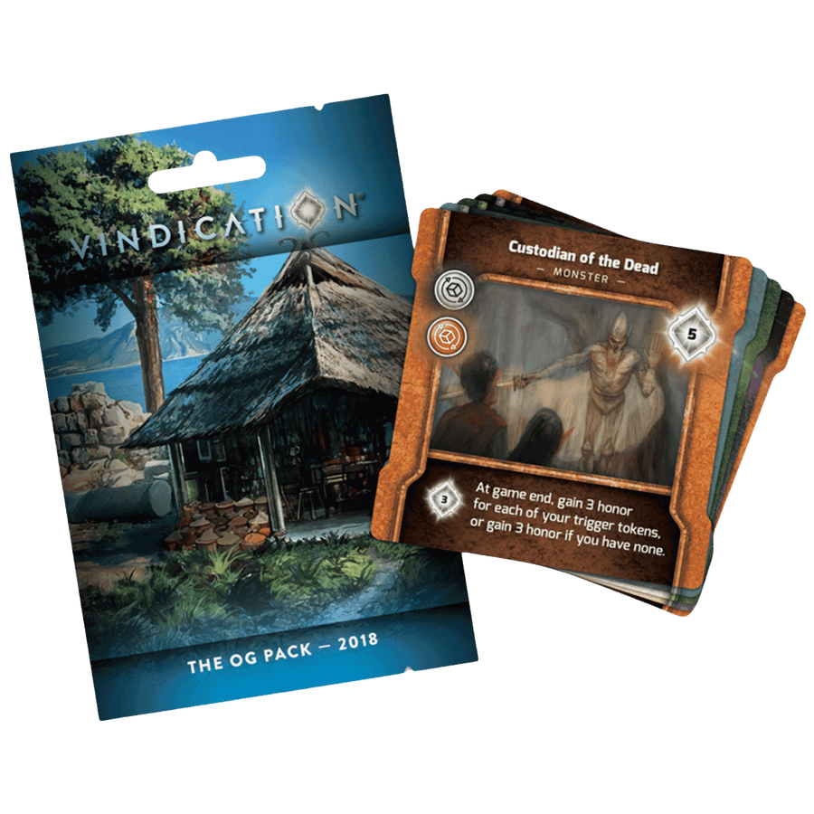 Vindication: The Original Promo Pack - 2018 (Add to cart to see price) (PREORDER)