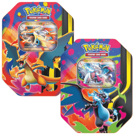 Pokemon Mega Charizard Tin Set Of 2