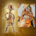 One Piece: Luffy's ArtCanvas 1000LOGS Anniversary TAMASHII NATIONS 1/8 Scale Figure (PREORDER)
