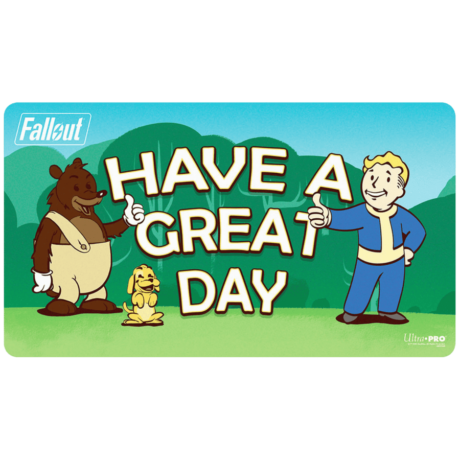 Ultra Pro Playmat: Fallout - Vault Boy "Have a Great Day" (PREORDER)