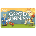 Ultra Pro Playmat: Fallout - Vault Boy "Good Morning/Good Evening" (Double-Sided) (PREORDER)
