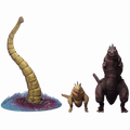 Shin Godzilla: Godzilla 2nd Form & 3rd Form & Giant Unidentified Creature Set TAMASHII NATIONS S.H.MonsterArts Action Figures (PREORDER)