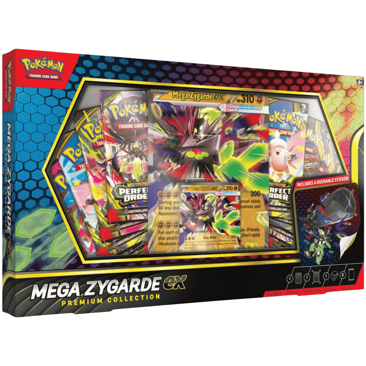 Pokemon Mega Zygarde Ex Premium Collection
