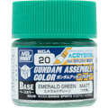 Gundam Assemble Color: Base Matte - Emerald Green (PREORDER)