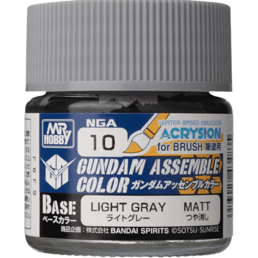 Gundam Assemble Color: Base Matte - Light Gray (PREORDER)