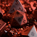 Darkest Dungeon: Obsidian Dice Set (7ct) (PREORDER)