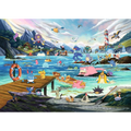 Pokemon: Pokemon Breakout #1 - Vaporeon, Marine - Puzzle (1000pcs) (PREORDER)