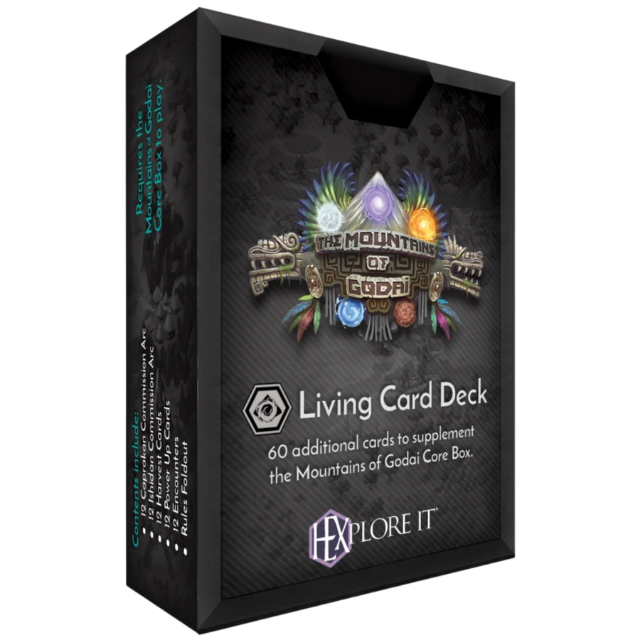 HEXplore It: The Mountains of Godai - Living Card Deck (PREORDER)