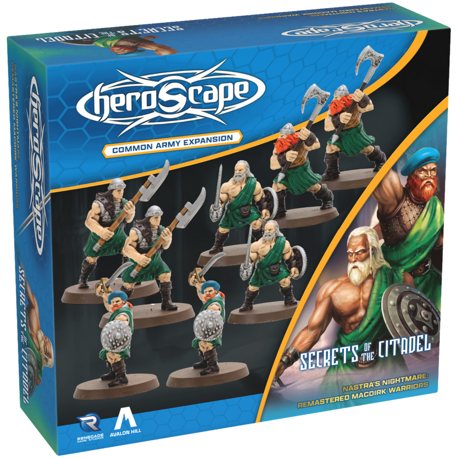 Heroscape: MacDirk Warriors Remastered - Army Expansion (PREORDER)