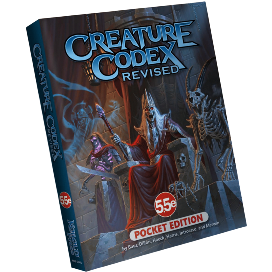 Creature Codex: Pocket Edition (5.5E) (PREORDER)